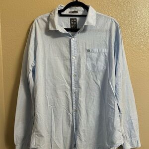 Billabong Light Blue Casual Button Down Shirt